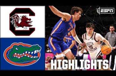 South Carolina Gamecocks vs. Florida Gators | Full Game Highlights | ESPN College Basketball