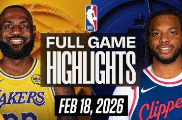 CLIPPERS vs LAKERS FULL GAME HIGHLIGHTS FEBRUARY 18, 2026 NBA HIGHLIGHTS TODAY | NBA 2K26 GAMEPLAY