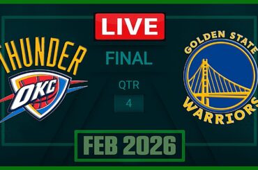 NBA LIVE!   Oklahoma City THUNDER  vs  Golden State WARRIORS  |  NBA Regular Season   |   NBA 2K26