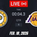 NBA LIVE! Los Angeles Lakers vs Indiana Pacers February 17, 2026 | 2026 NBA Season Live 2K