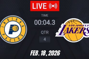 NBA LIVE! Los Angeles Lakers vs Indiana Pacers February 17, 2026 | 2026 NBA Season Live 2K