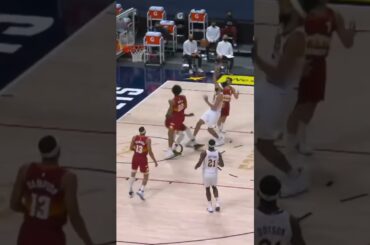 JaVale McGee driving the basketball as a Cavalier #clevelandcavaliers