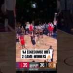 VJ helps Team Vince get the win 🔥