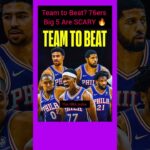 Team to Beat? 76ers Big 5 Are SCARY 🔥#nbashorts #nba #basketball #sports #nbaaustralia #usa #lakers
