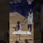 Tacko showing Glo how to throw an alley-oop 👏🚨