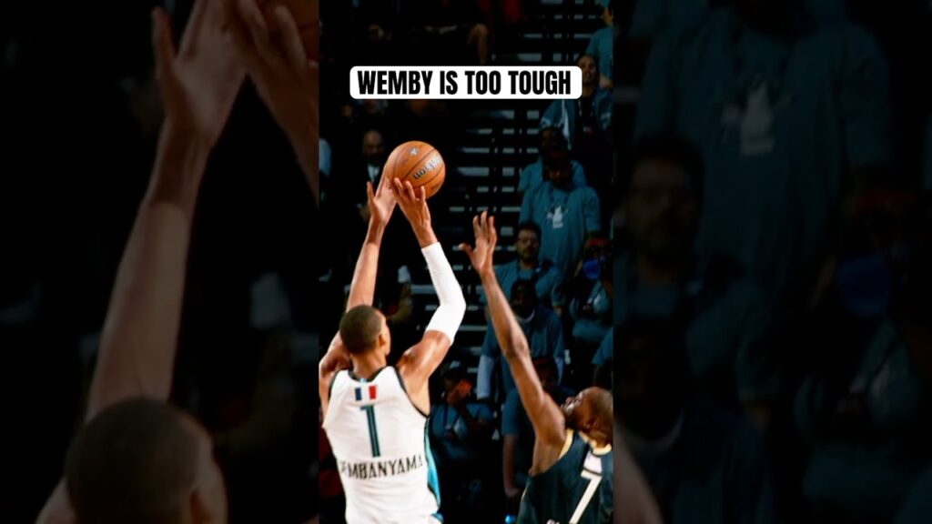 Wemby is poetry in motion 💫