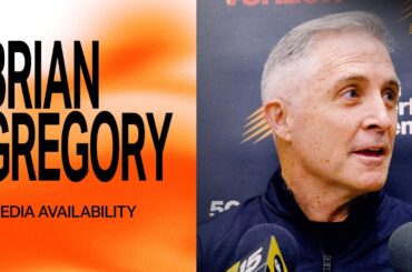 General Manager Brian Gregory Media Availability | Phoenix Suns