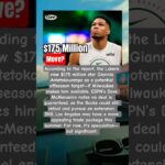 $175 Million Giannis Buzz #giannisantetokounmpo #lakers #nbatraderumors