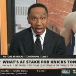 Stephen A. Smith on Pistons vs Knicks tomorrow; Should the NBA embrace tanking? | FIRST TAKE