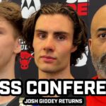 PRESS CONFERENCE: Josh Giddey RETURNS, Matas Buzelis Talks NBA All-Star Weekend