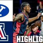 BYU Cougars vs. Arizona Wildcats | Full Game Highlights | ESPN College Basketball