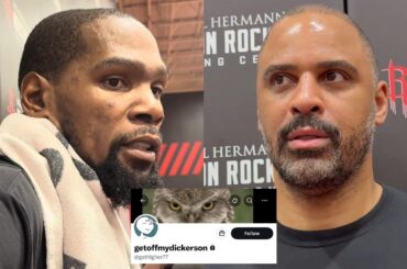 Kevin Durant speaks on alleged burner account being exposed