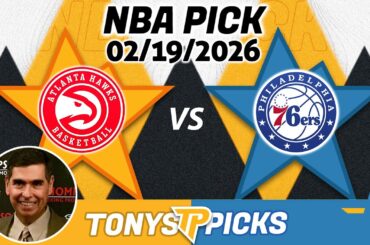 Atlanta Hawks vs Philadelphia 76ers Pick 2/19/26 NBA Pick Prediction