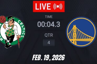NBA LIVE! Golden State Warriors vs Boston Celtics | February 19, 2026 | 2026 NBA Season Live 2K