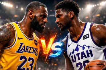 Lakers vs Utah Jazz Full Game | NBA 2K26 Realistic CPU Simulation (PC Mods)