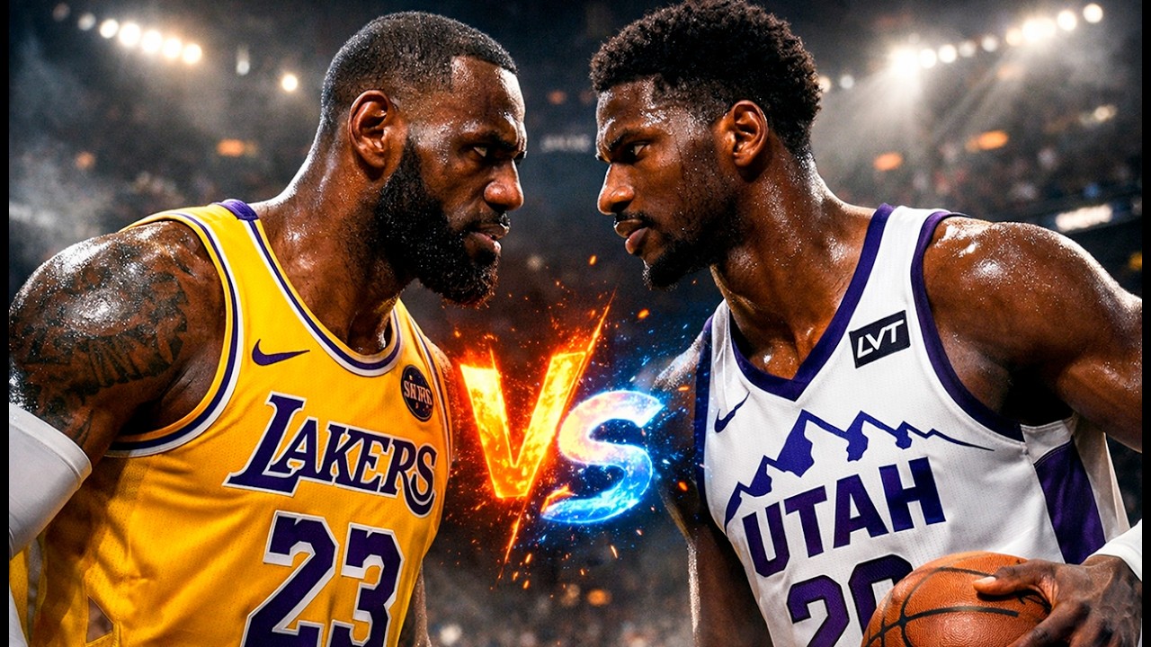 Lakers vs Utah Jazz Full Game | NBA 2K26 Realistic CPU Simulation (PC Mods)