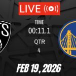 NBA LIVE! Golden State Warriors vs Brooklyn Nets I February 19, 2026 Warriors vs Nets 2K Live