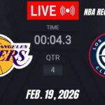 NBA LIVE! Los Angeles Lakers vs Los Angeles Clippers | February 19, 2026 | Lakers vs Clippers 2K26
