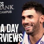 GEORGES NIANG 2025/26 Media Day Availability 🎙️ | UTAH JAZZ