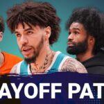 Charlotte Hornets PLAYOFF path | Biggest Post-All-Star Break Questions | LaMelo Ball UNLOCKS offense