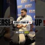 Dylan Harper had to ask about his home state with these two Jersey-born Knicks 😂