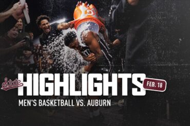 MEN'S BASKETBALL | Highlights vs. Auburn - 2/18/26