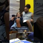 T.J. McConnell Tells Remi that her Dad is Great at Basketball 💙