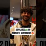 E aí, vocês preferem 2 dólares ou um PRESENTAÇO do Chicago Bulls🐂? 🤔 #NBA #NaEstrada #shorts