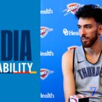 Practice Media Availability with Chet Holmgren | February 19, 2026 | OKC Thunder
