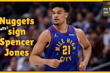 HELP has arrived! Denver Nuggets Sign Spencer Jones for rest of NBA season