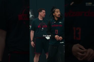 Sharife's mic'd up 🎤 watch him work 👀 #washingtonwizards #nba #micdup #bts