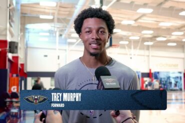 Trey Murphy III on his shoulder, goals for remainder of season | Pelicans Practice 2/19/26