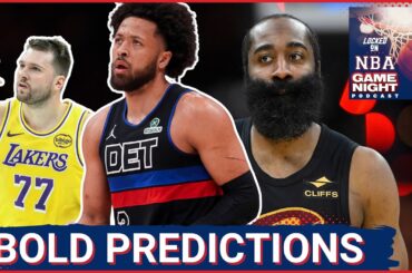 Pistons OVER Thunder?! BOLD Predictions for Second Half of NBA Season