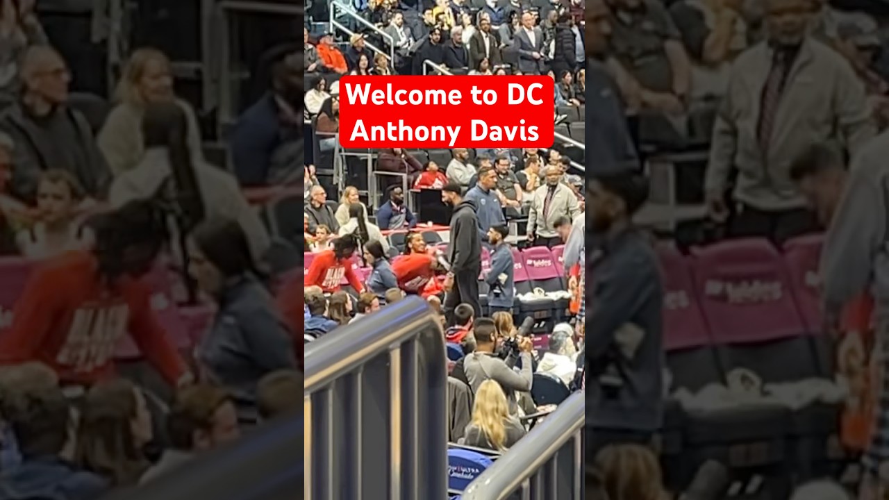 Anthony Davis is in the building!