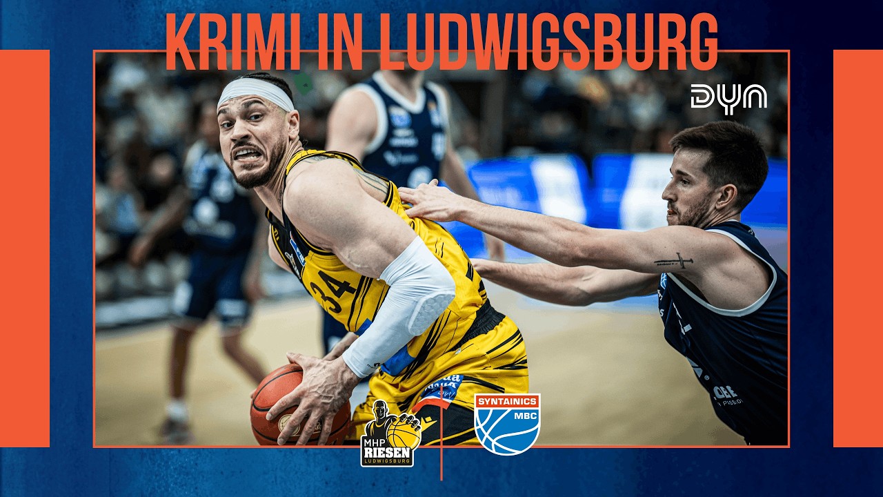 Highlights: MHP RIESEN Ludwigsburg - Syntainics MBC Game Highlights | easyCredit BBL |Dyn Basketball
