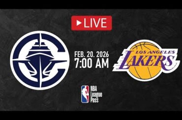 NBA LIVE! Los Angeles Lakers vs Los Angeles Clippers | Feb. 20, 2026 | Clippers vs Lakers NBA 2K26