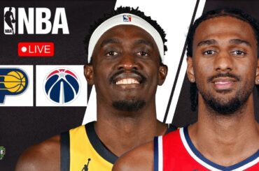 🔴 LIVE: INDIANA PACERS vs WASHINGTON WIZARDS | NBA | PLAY BY PLAY | LIVE SCOREBOAR