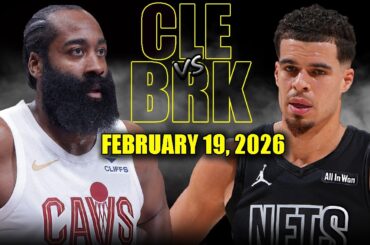 Cleveland Cavaliers vs Brooklyn Nets Full Game Highlights – February 19, 2026 | NBA Season