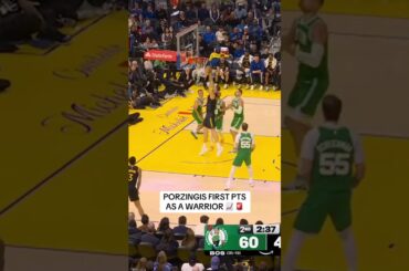 KP is officially on the boards for the Dubs ✅