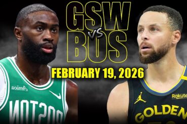 Golden State Warriors vs Boston Celtics Full Game Highlights – February 19, 2026 | NBA Season