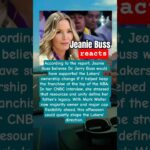 Jeanie Buss On Lakers Future #jeaniebuss #lakers #nbanews