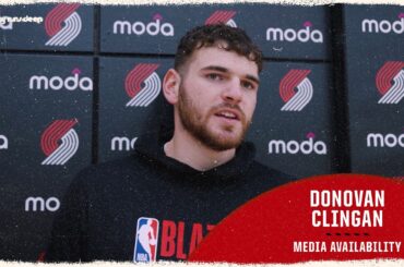 Donovan Clingan Discusses Areas For Improvement, All-Star Weekend