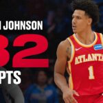 Jalen Johnson drops 32 points & 10 rebounds in Hawks Win over 76ers