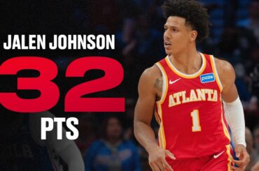 Jalen Johnson drops 32 points & 10 rebounds in Hawks Win over 76ers