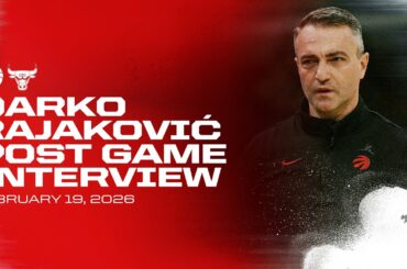 Darko Rajakovic | Post Game at Bulls | February 19, 2026