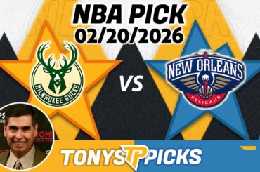 Milwaukee Bucks vs New Orleans Pelicans Pick 2/20/26 NBA Pick Prediction