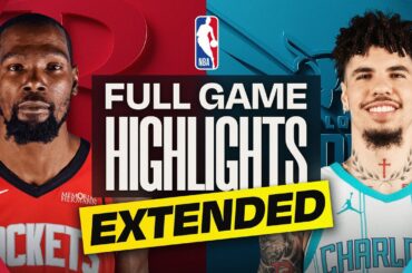 EXTENDED: ROCKETS at HORNETS | FULL GAME HIGHLIGHTS | February 19, 2026