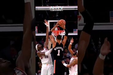 WEMBY HAMMER DUNK  vs Suns 🔨🔥 Back from the All Star