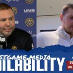 Denver Nuggets Postgame Media vs. LAC 🎙️