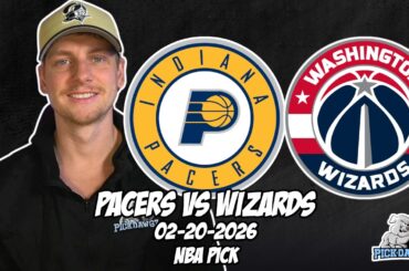 Indiana Pacers vs Washington Wizards 2/20/26 NBA Free Picks & Prediction | NBA Betting Tips
